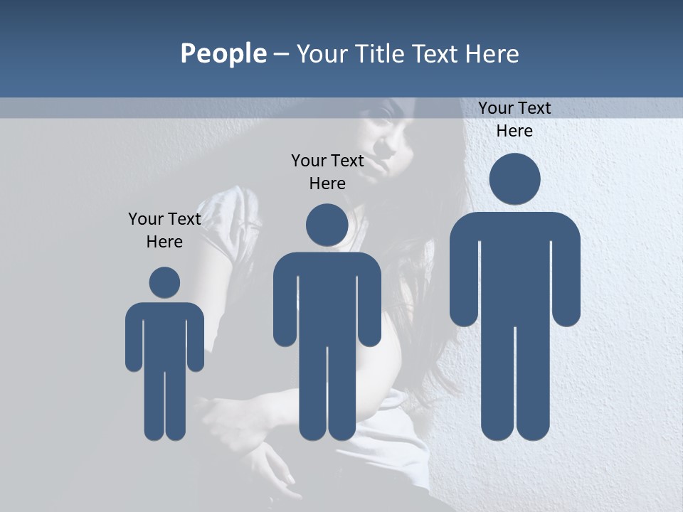 Misery Miserable Person PowerPoint Template