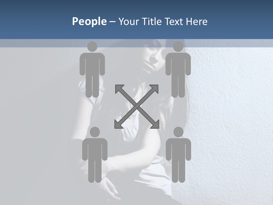 Misery Miserable Person PowerPoint Template