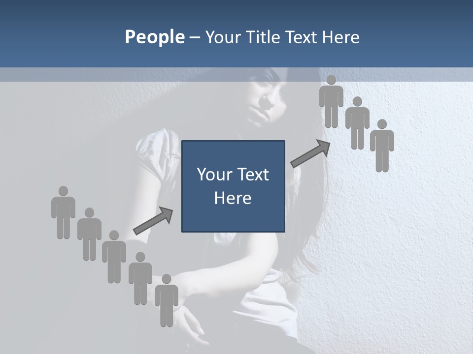 Misery Miserable Person PowerPoint Template