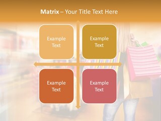 Person Bags Buyer PowerPoint Template