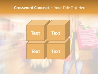 Person Bags Buyer PowerPoint Template