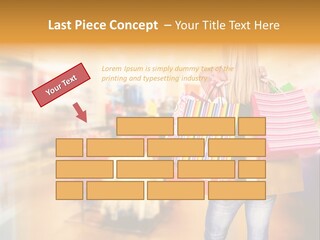 Person Bags Buyer PowerPoint Template