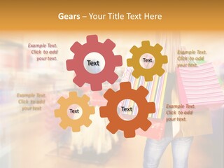 Person Bags Buyer PowerPoint Template