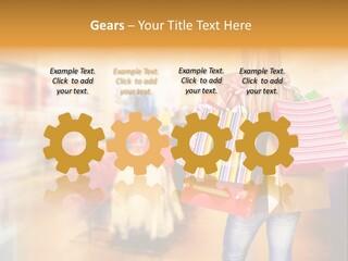 Person Bags Buyer PowerPoint Template