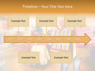 Person Bags Buyer PowerPoint Template