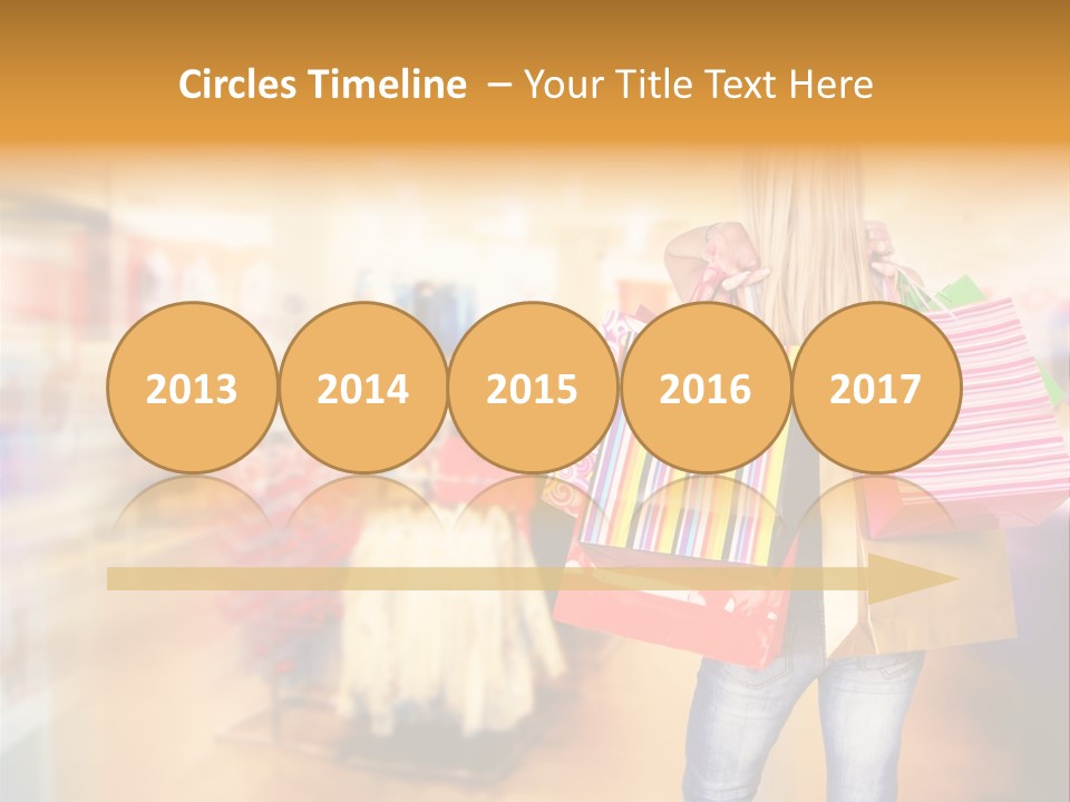 Person Bags Buyer PowerPoint Template