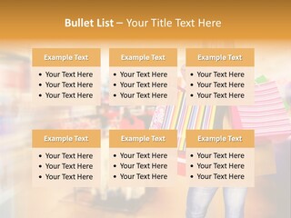 Person Bags Buyer PowerPoint Template