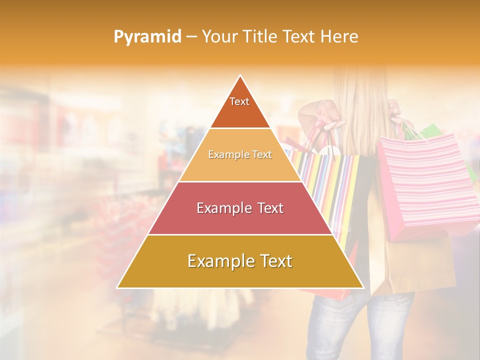 Person Bags Buyer PowerPoint Template