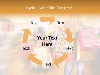 Person Bags Buyer PowerPoint Template