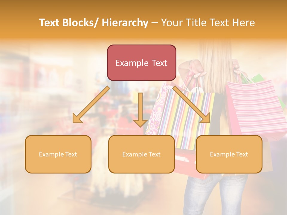 Person Bags Buyer PowerPoint Template