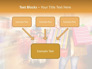 Person Bags Buyer PowerPoint Template