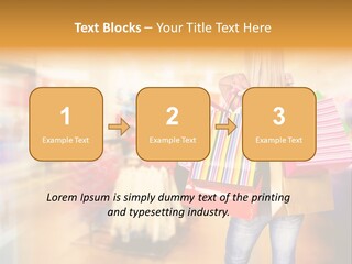 Person Bags Buyer PowerPoint Template