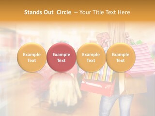 Person Bags Buyer PowerPoint Template