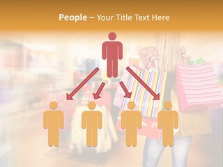 Person Bags Buyer PowerPoint Template