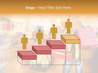 Person Bags Buyer PowerPoint Template