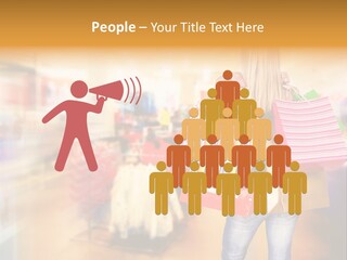 Person Bags Buyer PowerPoint Template