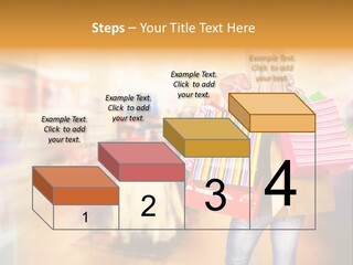 Person Bags Buyer PowerPoint Template