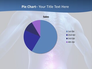 Sports Injury Low Back Pain Skeleton PowerPoint Template