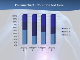 Sports Injury Low Back Pain Skeleton PowerPoint Template