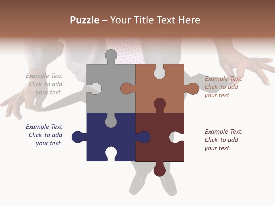 Suit Symbolic Problem PowerPoint Template