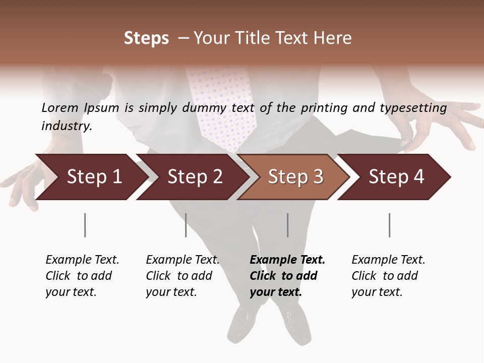 Suit Symbolic Problem PowerPoint Template