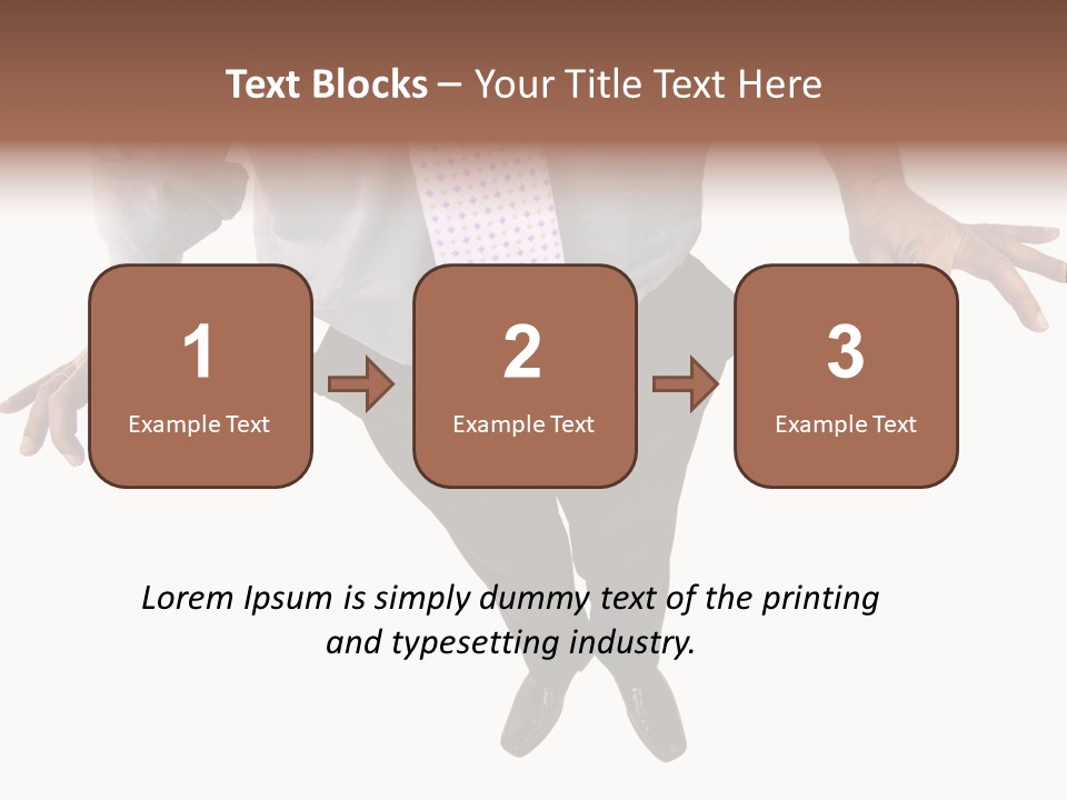 Suit Symbolic Problem PowerPoint Template