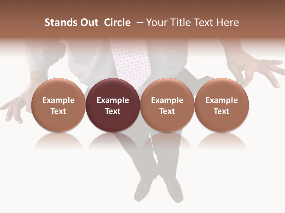 Suit Symbolic Problem PowerPoint Template