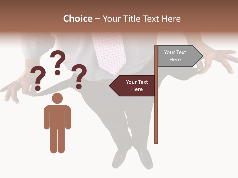 Suit Symbolic Problem PowerPoint Template