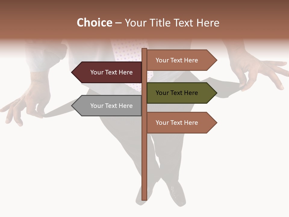 Suit Symbolic Problem PowerPoint Template