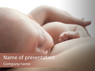 Little Cute Child PowerPoint Template