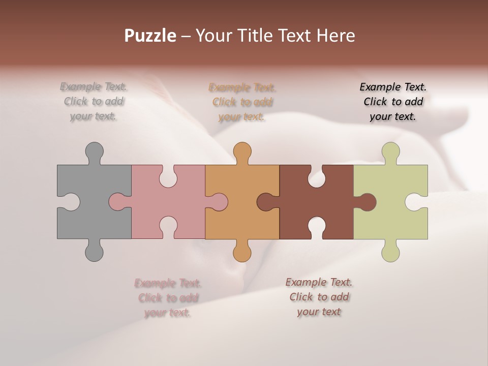 Little Cute Child PowerPoint Template