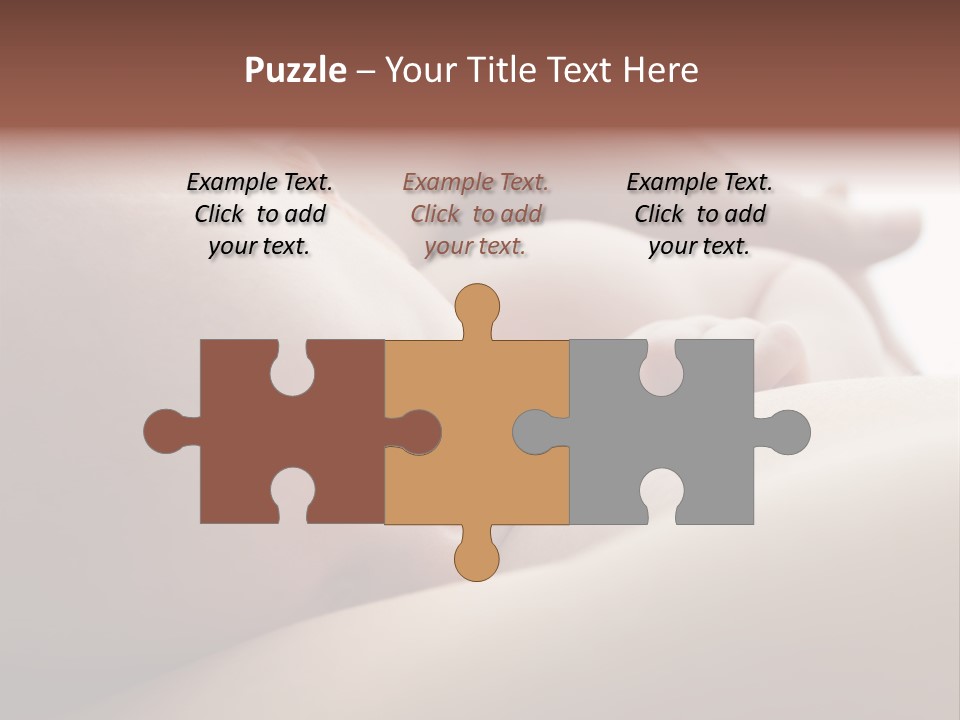 Little Cute Child PowerPoint Template