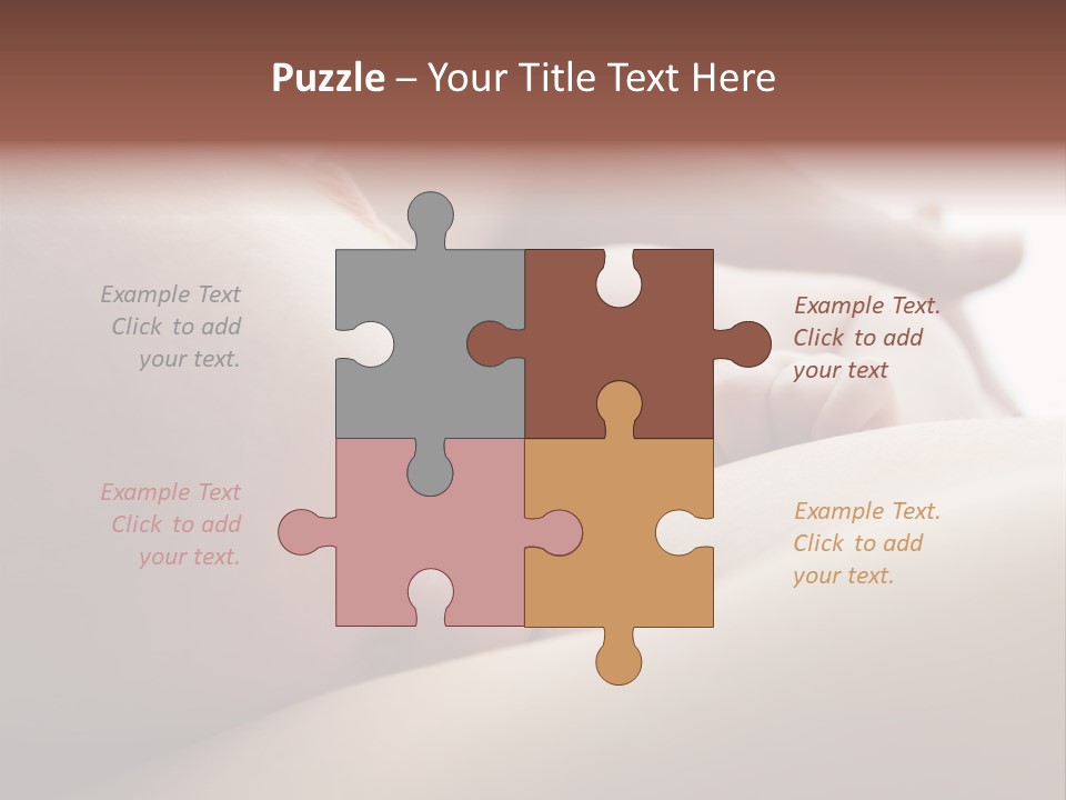 Little Cute Child PowerPoint Template