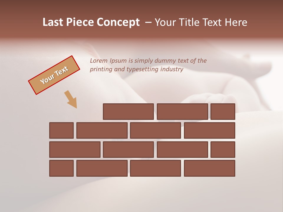 Little Cute Child PowerPoint Template