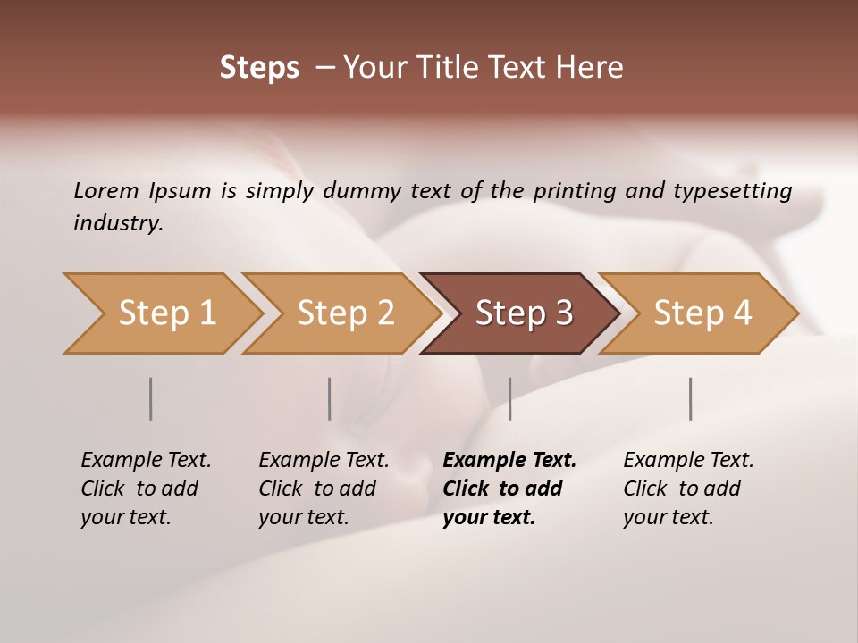 Little Cute Child PowerPoint Template