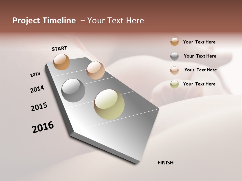 Little Cute Child PowerPoint Template