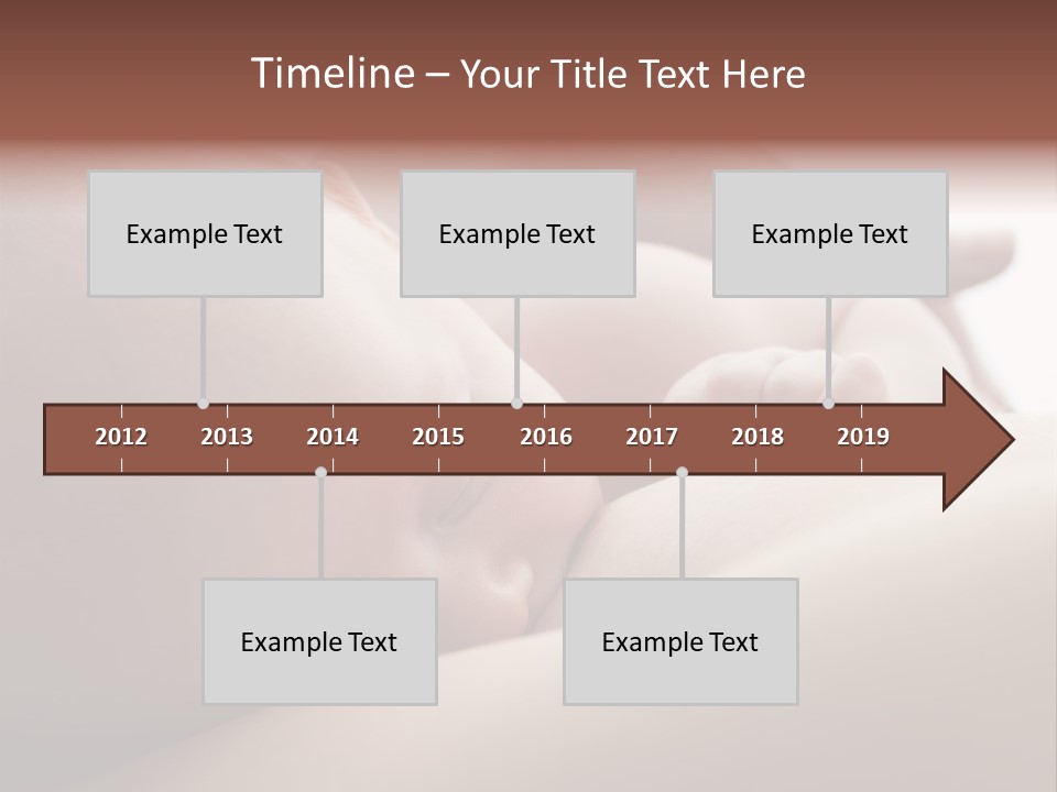 Little Cute Child PowerPoint Template