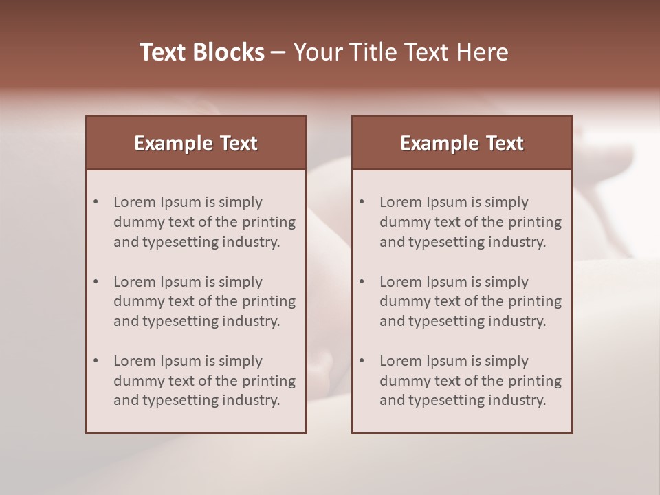 Little Cute Child PowerPoint Template