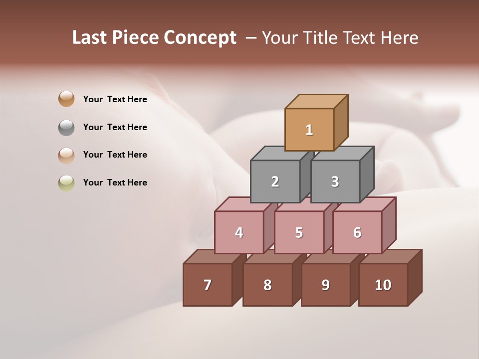 Little Cute Child PowerPoint Template