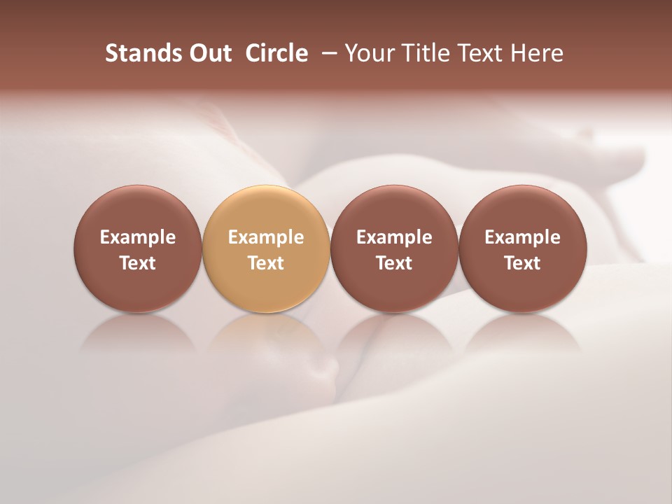 Little Cute Child PowerPoint Template