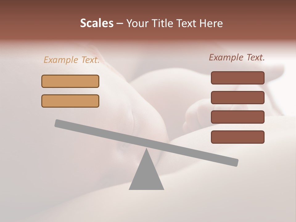 Little Cute Child PowerPoint Template