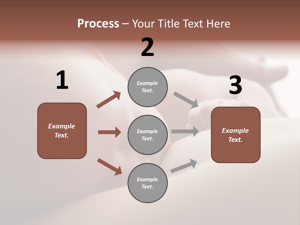 Little Cute Child PowerPoint Template