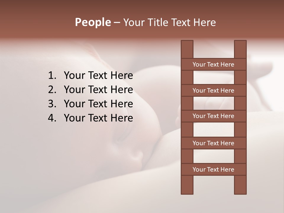 Little Cute Child PowerPoint Template