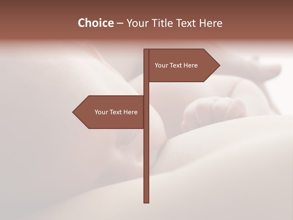 Little Cute Child PowerPoint Template