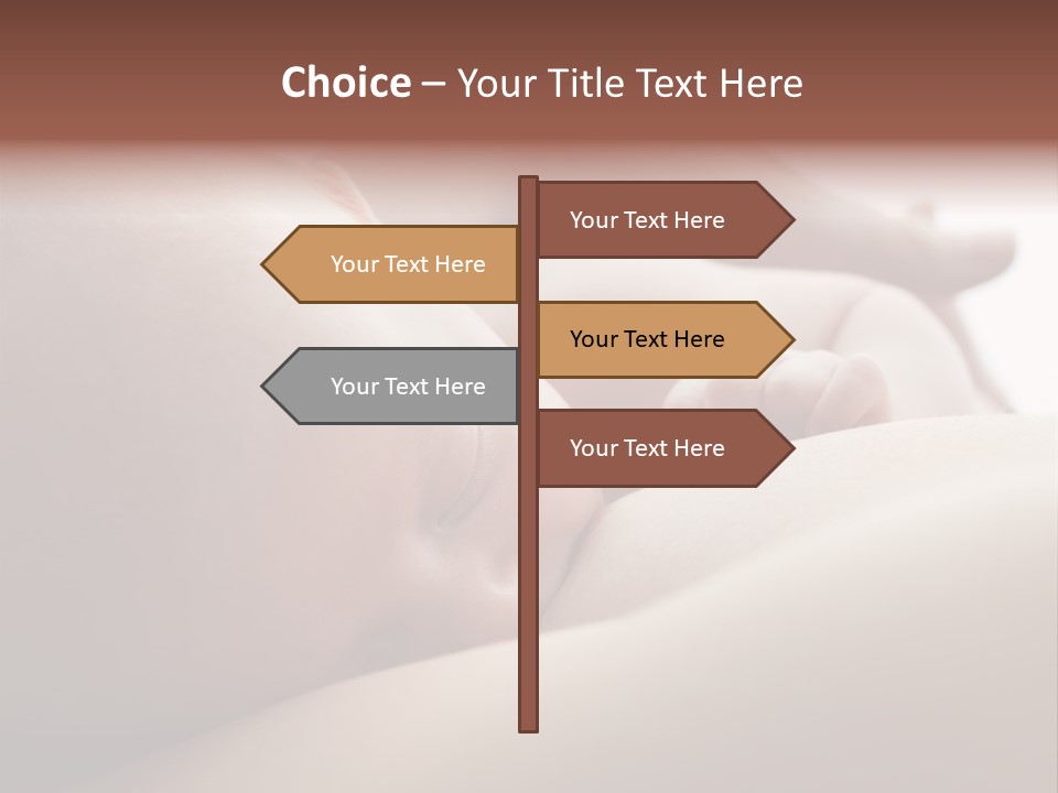 Little Cute Child PowerPoint Template