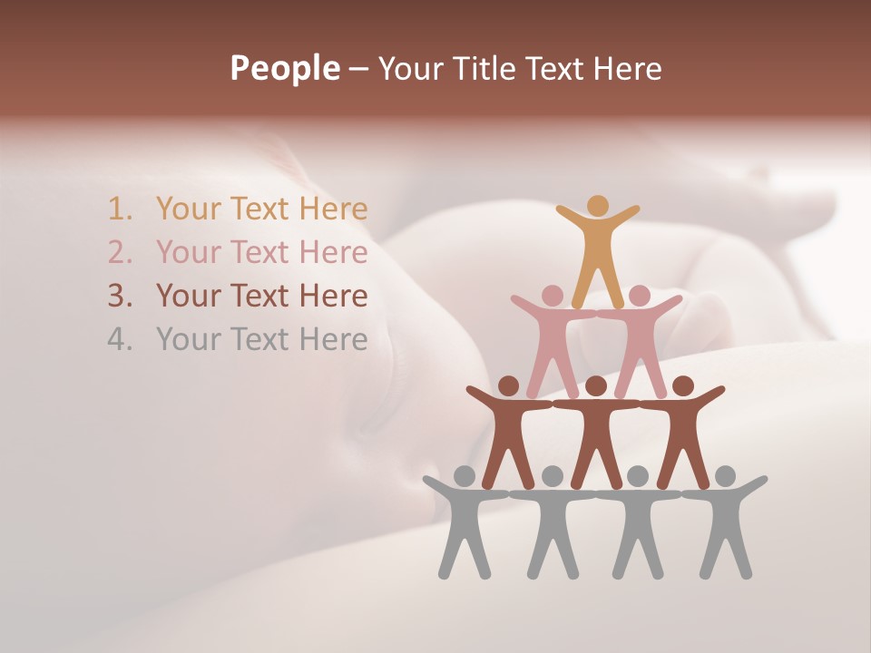 Little Cute Child PowerPoint Template