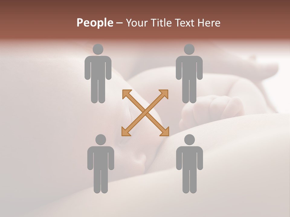 Little Cute Child PowerPoint Template