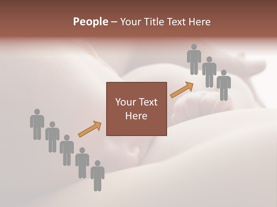 Little Cute Child PowerPoint Template