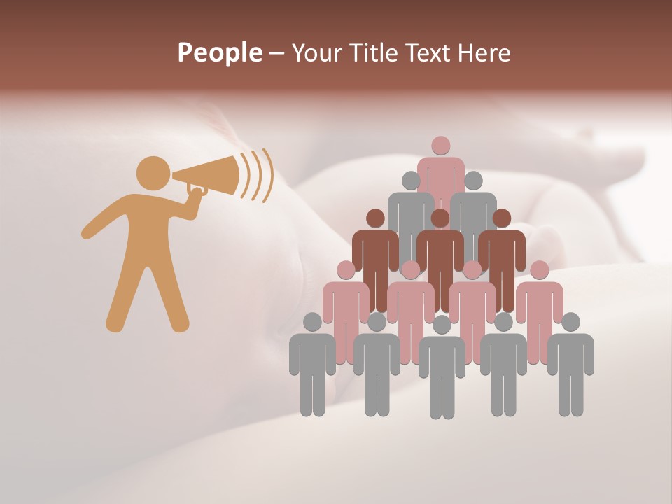 Little Cute Child PowerPoint Template