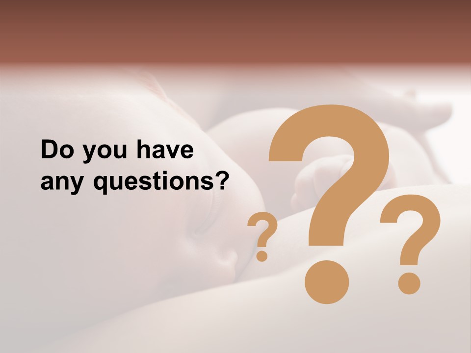 Little Cute Child PowerPoint Template